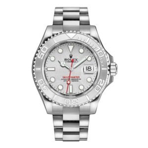 Yacht Master 116622-0002 Silver Dial Platinum Bezel 40Mm Oystersteel