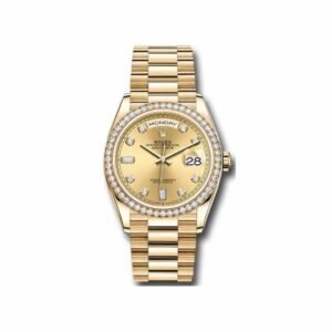 Day-Date Diamond Bezel 36Mm 18Kt Yellow Gold