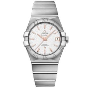 Constellation Co-Axial 38 Mm Automatic Silver Dial Steel