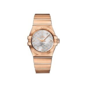 Constellation Co-Axial 123.50.35.20.52.003 Silver Chronometer 35Mm 18Kt Rose Gold