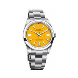 Oyster Perpetual 41Mm Stainless Steel W/ Yellow Dial
