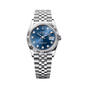 Datejust 126234-0037 Oystersteel-White Gold Bright Blue Dial 36mm