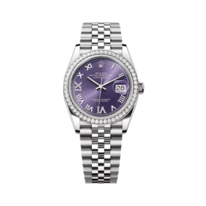 Datejust 126284RBR-0013 White Gold Aubergine Dial 36mm