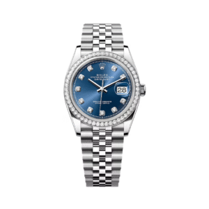Datejust 126284RBR-0029 White Gold Bright Blue Dial 36mm