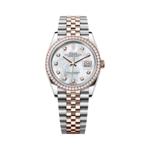 Datejust 126281RBR-0009 Oystersteel-Everose Gold MOP Dial 31mm