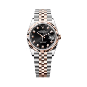 Datejust 126231-0019 Oystersteel-Everose Gold Bright Black Dial 36mm
