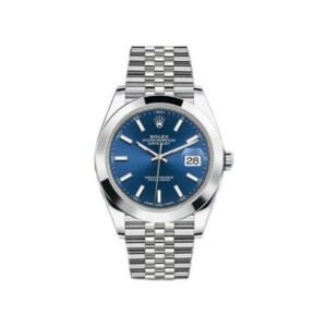 Datejust 126300 BLIJ Blue Index Dial 41Mm Jubilee Bracelet Oystersteel