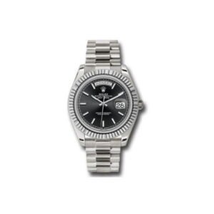 Day Date 18Kt White Gold 40Mm Certified Master Collection