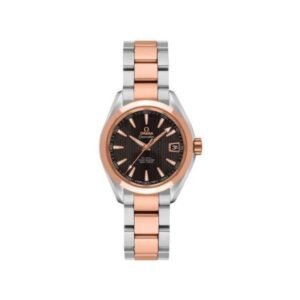 Aqua Terra 30Mm Stainless Steel & 18Kt Rose Gold