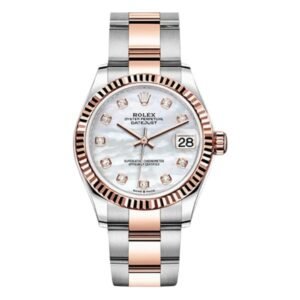 Oyster Perpetual Datejust 278271 Mdo Mother Of Pearl 31Mm Everose Gold And Oystersteel