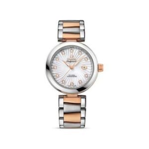 De Ville 34Mm Stainless Steel &Amp; 18Kt Rose Gold