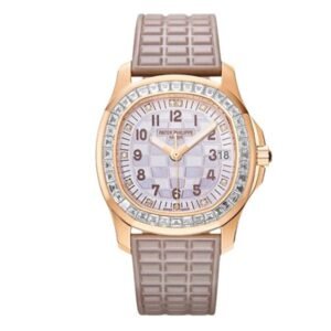 Aquanaut 5072R-001 Luce Beige 18K Rose Gold MOP Dial
