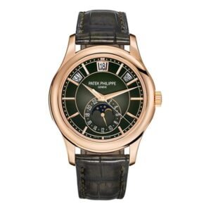 Complications 5205R-011 Olive Green Sunburst Dial Annual Calendar