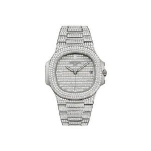 Nautilus 5719/1G-001 Diamond Paved 18Kt White Gold