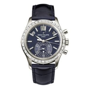 Complications 5961P-001 Annual Calendar Chronograph Matte Blue Opaline 40.5Mm Platinum