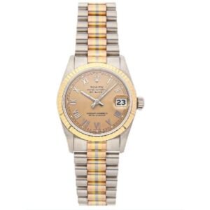 Datejust 31Mm Tridor Automatic Roman Bronze Dial Midsize