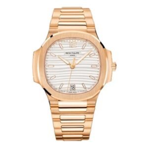 Nautilus 7118/1R-001 Silvery Opaline Dial 35Mm 18Kt Rose Gold