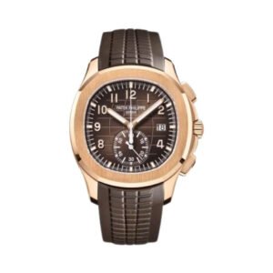 Aquanaut 5968R-001 Chronograph Brown Dial 18K Rose Gold