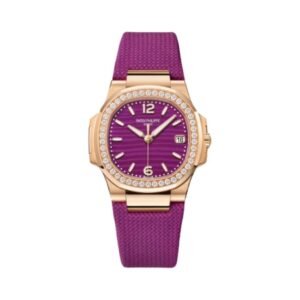 Nautilus 7010R-013 Quartz Diamond Lacquered Purple Dial