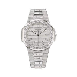 Nautilus Haute Joaillerie 5811/1460G-001 White Gold Full Diamond 41mm