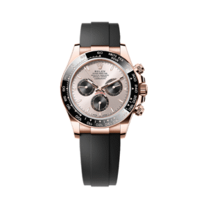 Cosmograph Daytona 126515LN-0006 Oysterflex Bracelet 18kt Everose Gold Sundust & Bright Black Dial