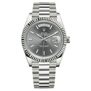 Day-Date M228239-0060 40 Mm Oyster White Gold