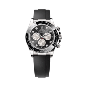 Daytona Oysterflex 126519LN-0004 White Gold Black Diamond Dial