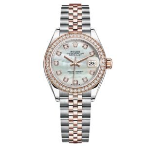 Datejust M79381Rbr-0013, Oystersteel, Everose Gold And Diamonds
