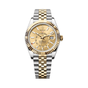 Sky Dweller 336933-0002 Oystersteel And Yellow Gold Champagne 42mm