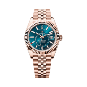 Sky Dweller 336935-0005 Everose Gold Blue-Green Dial 42mm