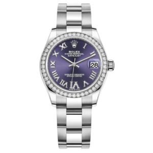 Datejust Oyster M278384Rbr-0029 31mm Steel White Gold And Diamonds