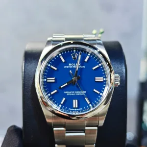 BRAND NEW 126000 OYSTER PERPETUAL 36 WITH A BLUE DIAL AND AN OYSTER BRACELET 36MM