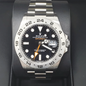 BRAND NEW 226570 BLACK OYSTER PERPETUAL EXPLORER II 42mm