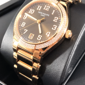 BRAND NEW PATEK 7300/1200R-001 DIAMOND BROWN DIAL ROSE GOLD 36 MM