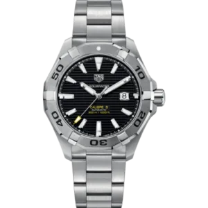 Aquaracer 300M Black Dial Calibre 5 Automatic Steel Men?s Watch 43mm WAY2010.BA0927