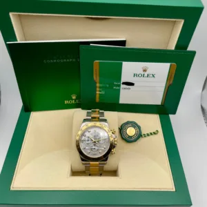 Daytona 116503 Two Tone Yellow Gold Real MOP Diamond Dial Clean 1:1 Best SA4130