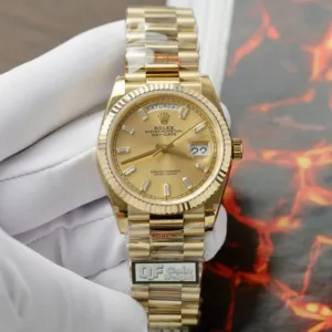 Rolex Day-Date 36mm Presidential Super Clone with Yellow Dial