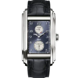 Patek Philippe 5101G-001 Blue Dial White Gold Gondolo Tourbillon Gem-Set Rectangular Watch 33.4mm