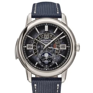 Ultra-Premium Tourbillon-Inspired Skeleton Watch – Sapphire Tone Dial 40mm