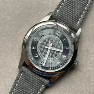 Patek Philippe Calatrava 6007A-001 SS ZF 1:1 Best Edition Grey Dial A324CS Super Clone