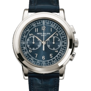 Patek Philippe Chronograph 5070P-001 Blue Dial Platinum  Watch 42mm