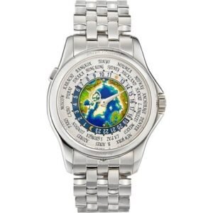 Patek Philippe World Time 5131/1P-001 Platinum Men?s Luxury Watch 39.5mm