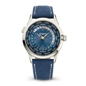 Patek Philippe World Time 5230P-001 Blue Dial Platinum Men?s Luxury Watch 38.5mm
