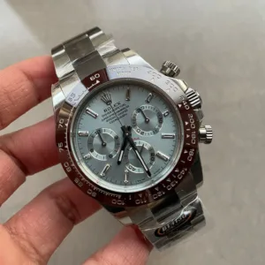 Rolex Daytona 116506 Brown Ceramic BTF 1:1 Best Edition Ice Blue Dial Crystal Marker