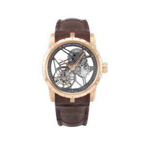 Rose Gold Skeleton Tourbillon Watch – Premium Mechanical Designer Timepiece