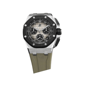 Luxury Sports Chronograph Watch – 43mm Stainless Steel Timepiece