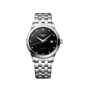 Black Dial Stainless Steel Wire Bracelet Watch