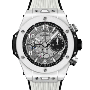 Hublot Big Bang Unico White Ceramic 44mm – Luxury Skeleton Chronograph Watch