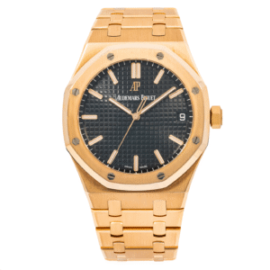 Audemars Piguet Royal Oak 15510OR Rose Gold Black Dial 41mm – Luxury Automatic Watch