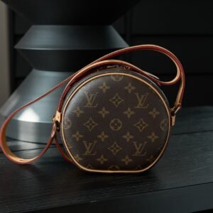 Round Box Soft PM Monogram Shoulder Bag